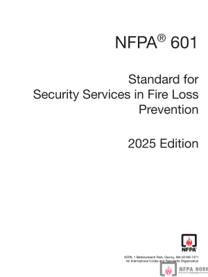 NFPA 601 PDF